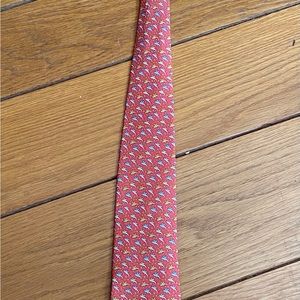 Vineyard Vines ~ Martha’s Vineyard Orange with blue sharks